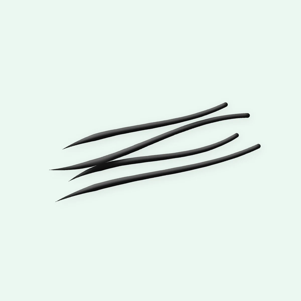Eyeliner Melon Frais au beurre de karité – Sopoong, aperçu de la teinte Noir