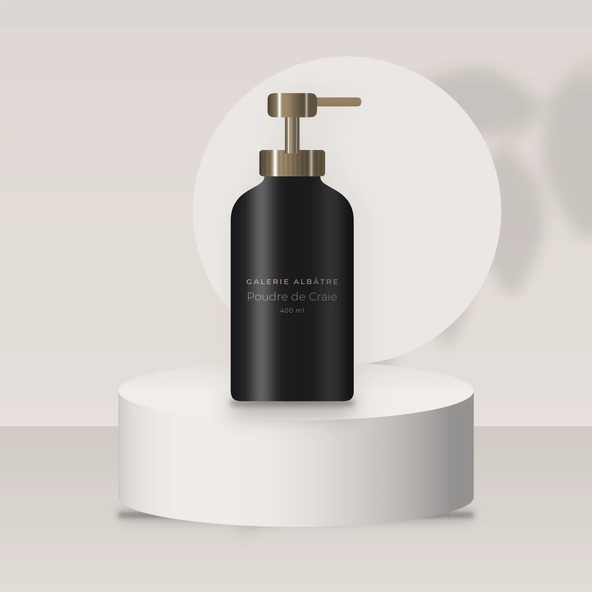 Poudre de Craie nettoyant visage anti-imperfections – Galerie Albâtre, photo d'ambiance