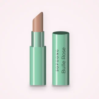 Rouge à lèvres Bulle Rose tenue extrême – Sopoong, étui 3,5 g, teinte 01 Nude beige