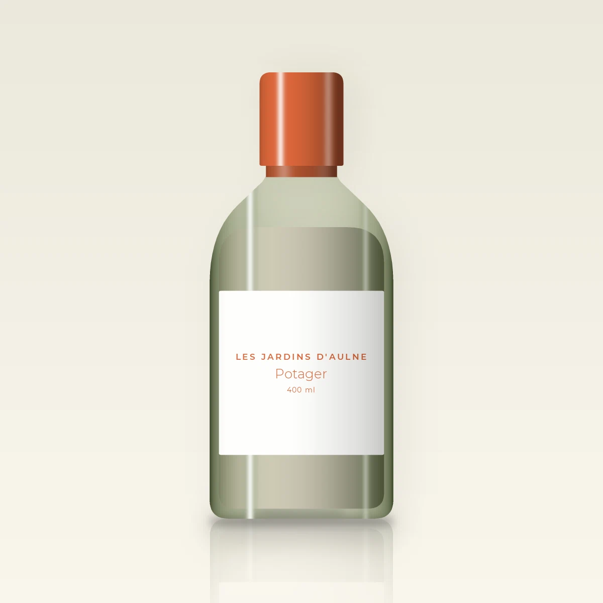 Après-shampooing éclat Potager – Les Jardins d'Aulne, flacon 400 ml