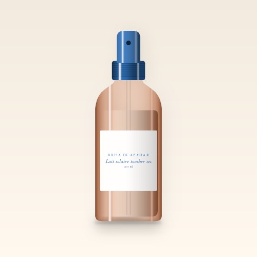 Lait solaire toucher sec à la fleur de lotus SPF 30 – Brisa de Azahar, flacon spray 200 ml