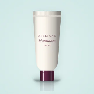 Hammam masque visage confort – Zelliane, tube 100 ml