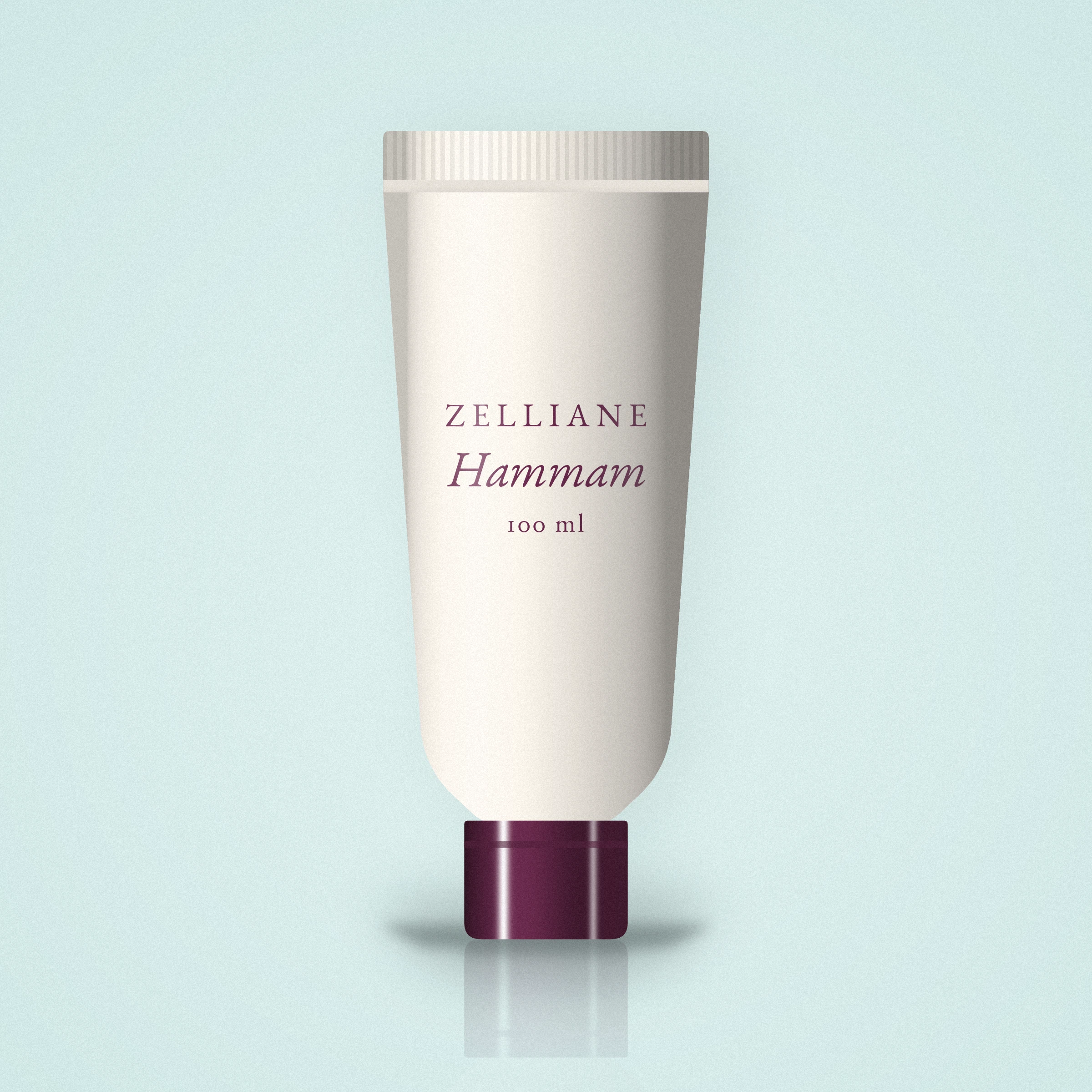 Hammam masque visage confort – Zelliane, tube 100 ml