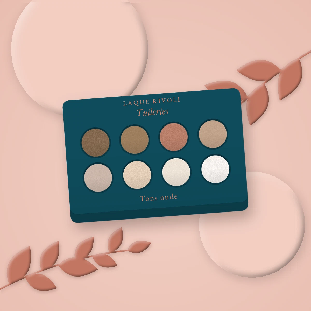 Palette yeux Tuileries audacieuse – Laque Rivoli, photo d'ambiance