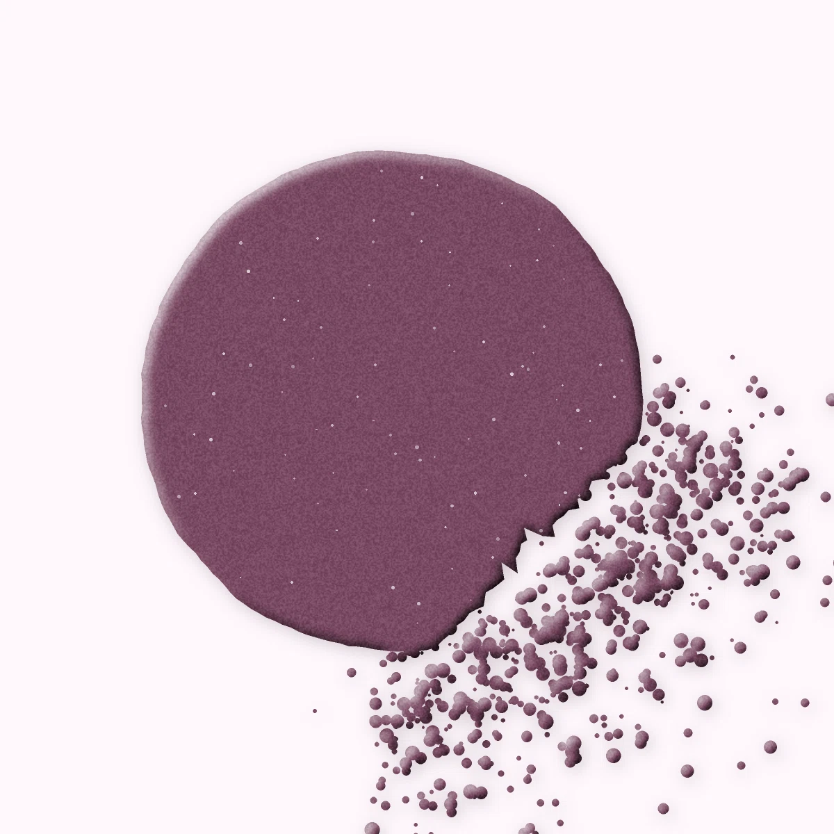 Palette yeux essentielle à l'huile de ricin – Bonbon Néon, aperçu de la teinte Tons prune