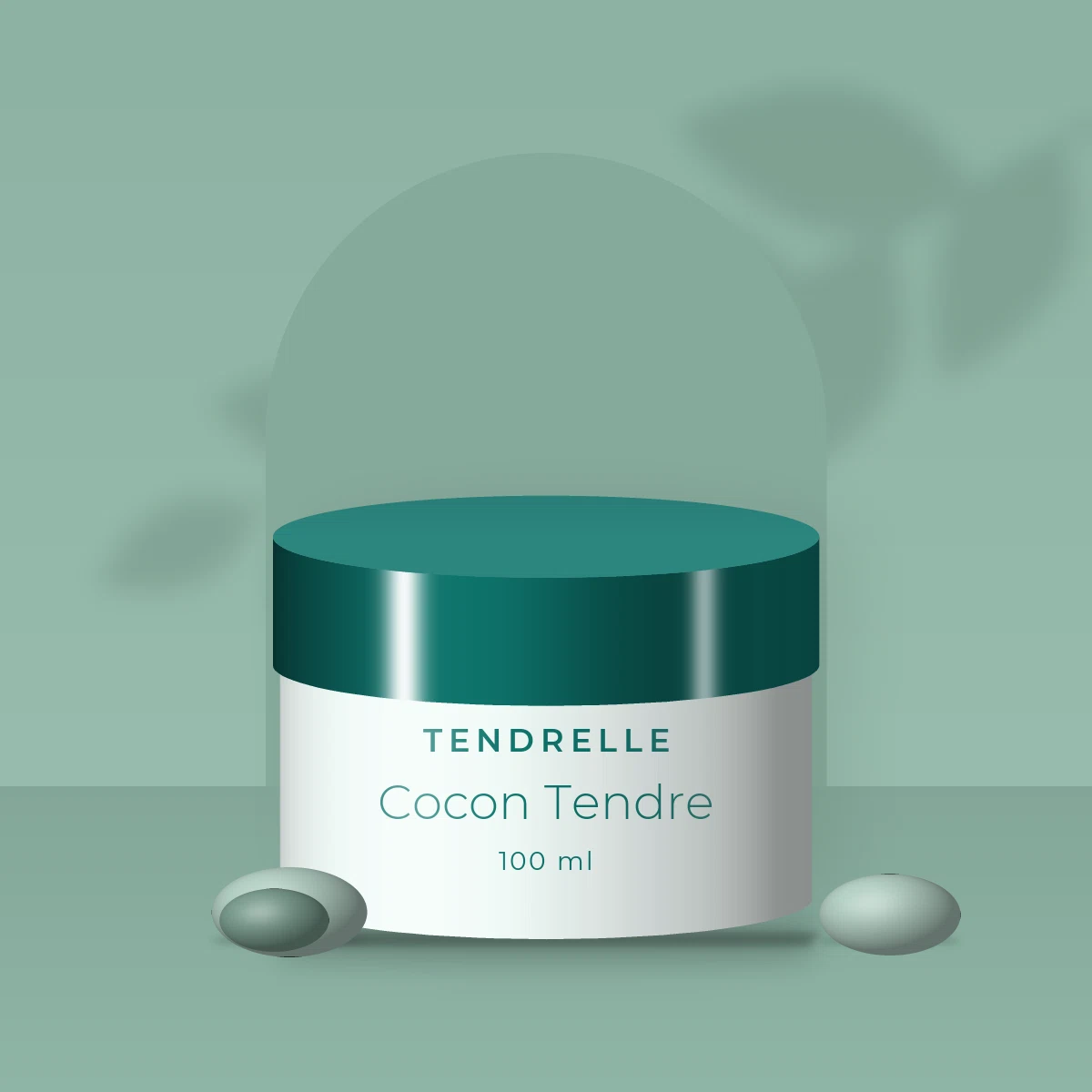 Masque visage Cocon Tendre au beurre de karité – Tendrelle, photo d'ambiance