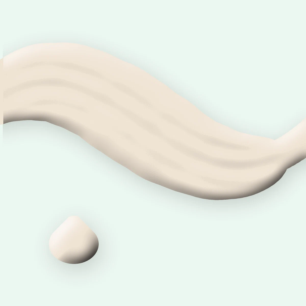 Gommage visage anti-imperfections à l'acide lactique – Sopoong, aperçu de la texture