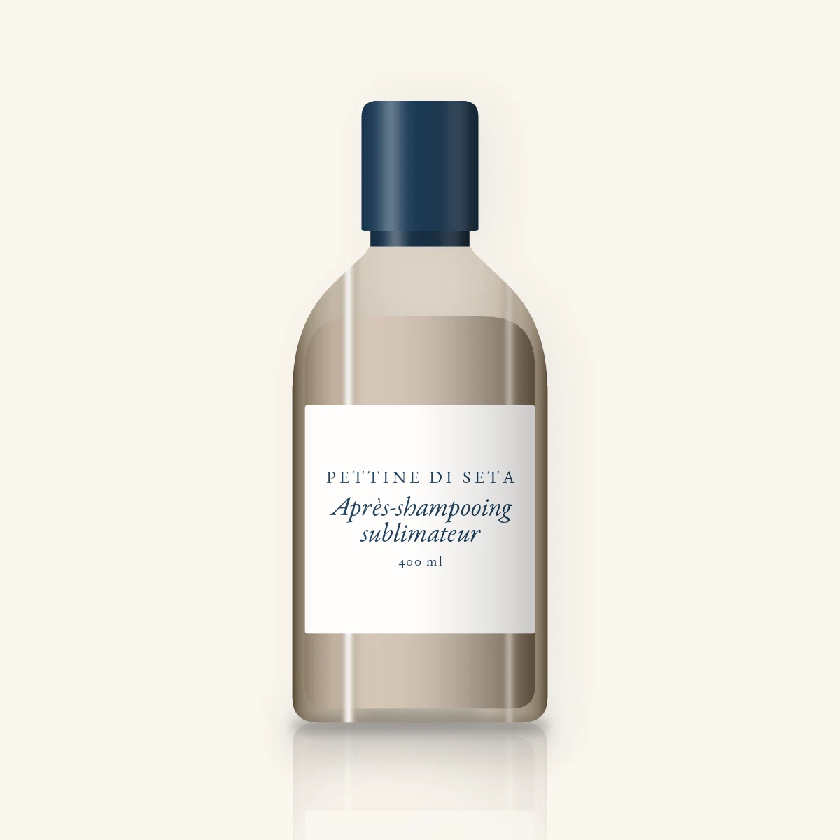 Après-shampooing sublimateur au beurre de mangue Riccio Morbido 400 ml – Pettine di Seta, flacon 400 ml