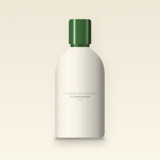 Gel douche fondant au concombre – Savonnerie du Vieux Môle, flacon 100 ml