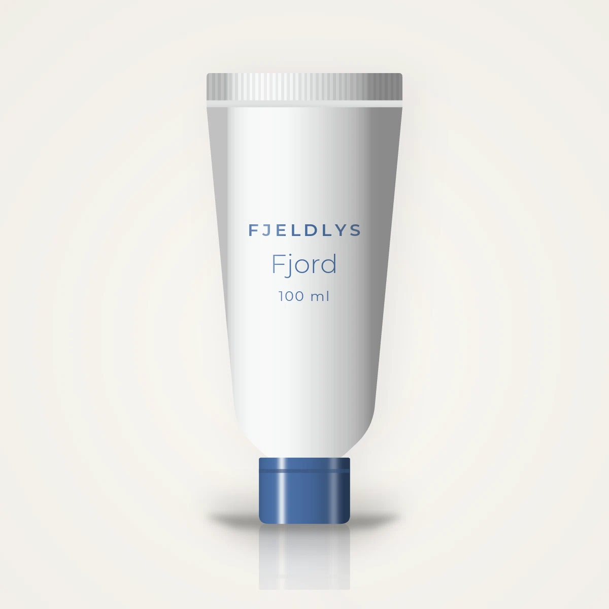 Crème à raser Fjord anti-feu du rasoir – Fjeldlys, tube 100 ml
