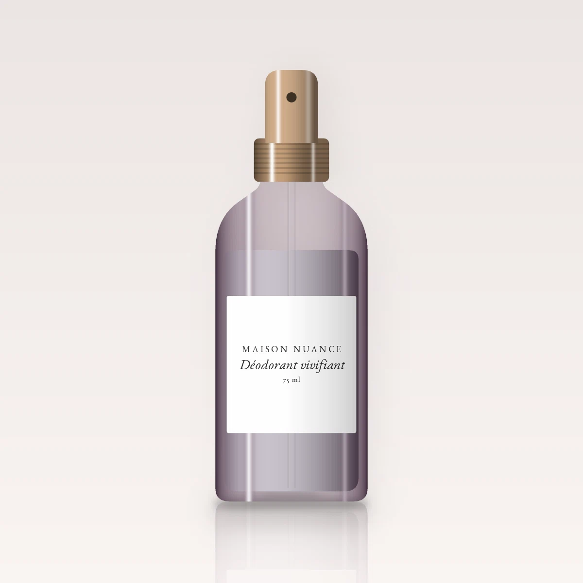 Déodorant vivifiant au néroli pour homme – Maison Nuance, flacon spray 75 ml