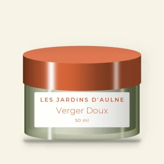Crème mains et pieds Verger Doux réconfort – Les Jardins d'Aulne, pot 50 ml