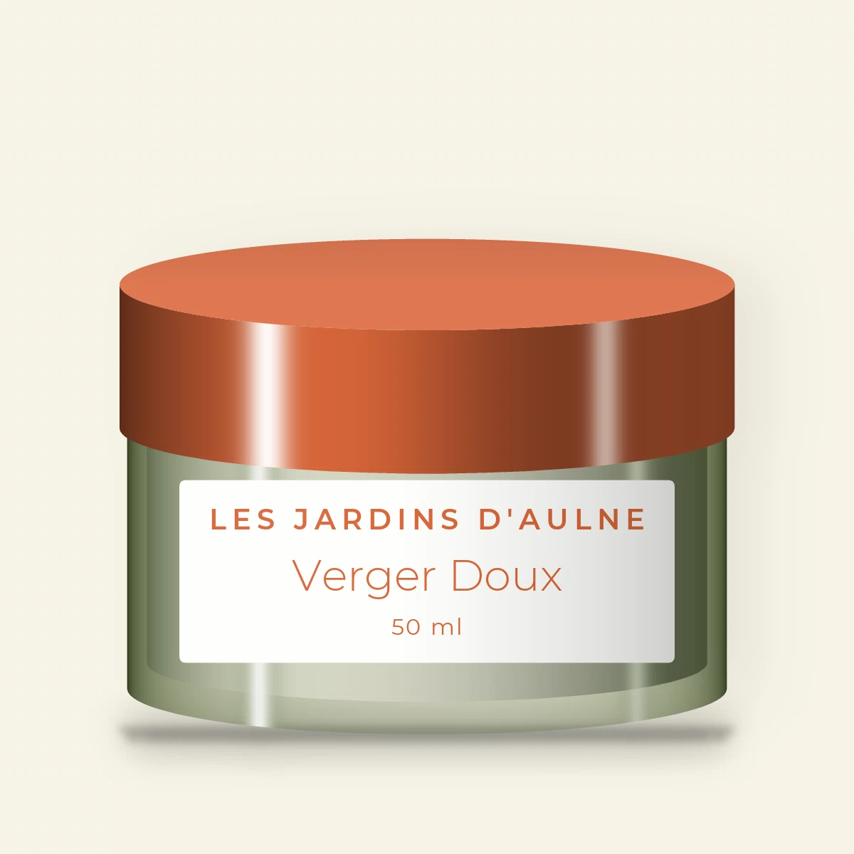 Crème mains et pieds Verger Doux réconfort – Les Jardins d'Aulne, pot 50 ml