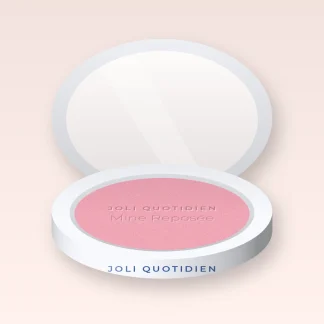 Blush Mine Reposée à l'huile de framboise – Joli Quotidien, boîtier 6 g, teinte 02 Rose tendre