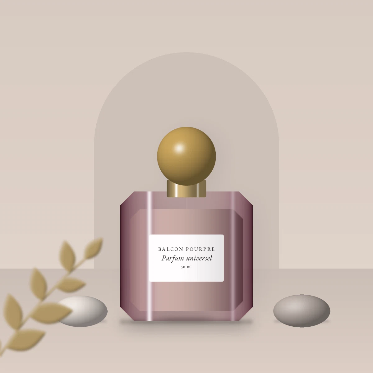 Parfum universel aux baies de genièvre – Balcon Pourpre, photo d'ambiance