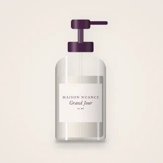 Soin anti-âge redensifiant Grand Jour – Maison Nuance, flacon-pompe 30 ml