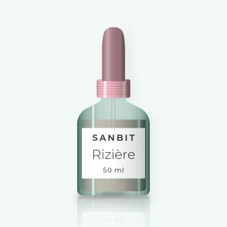 Sérum Rizière au bakuchiol – Sanbit, flacon compte-gouttes 50 ml