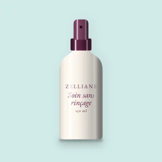 Soin sans rinçage hydratation intense au lait d'avoine – Zelliane, flacon spray 150 ml