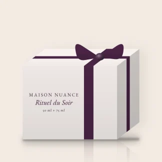 Coffret Rituel du Soir au poivre rose – Maison Nuance, 50 ml + 75 ml