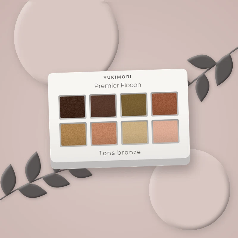 Palette yeux Premier Flocon à la vitamine E – Yukimori, photo d'ambiance