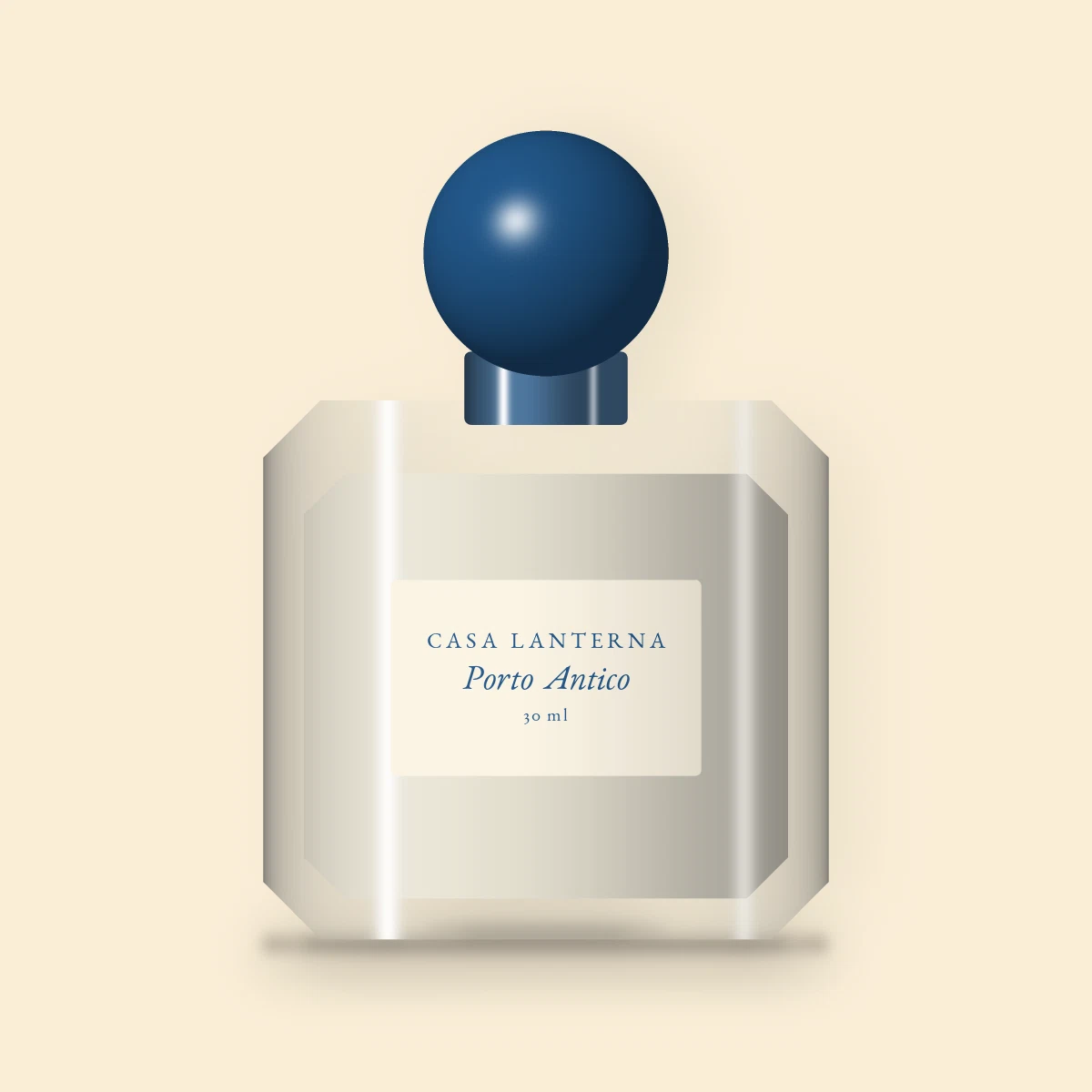 Parfum Porto Antico élégant au gingembre – Casa Lanterna, flacon 30 ml