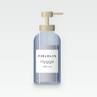 Hygge nettoyant visage clarifiant – Fjeldlys, flacon-pompe 400 ml