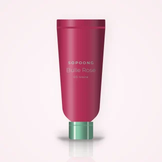 Fond de teint Bulle Rose à la niacinamide – Sopoong, tube 35 ml, teinte 03 Ivoire