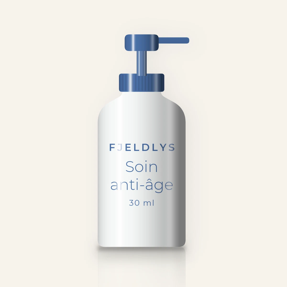 Soin anti-âge rides et fermeté à l'acide hyaluronique – Fjeldlys, flacon-pompe 30 ml