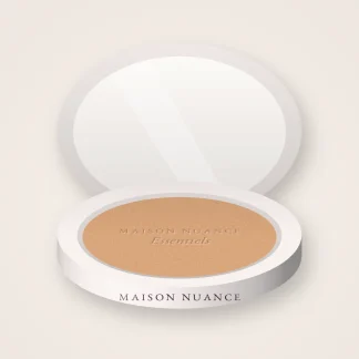 Terre de soleil sans effet plâtre Essentiels – Maison Nuance, boîtier 15 g, teinte 01 Hâle léger