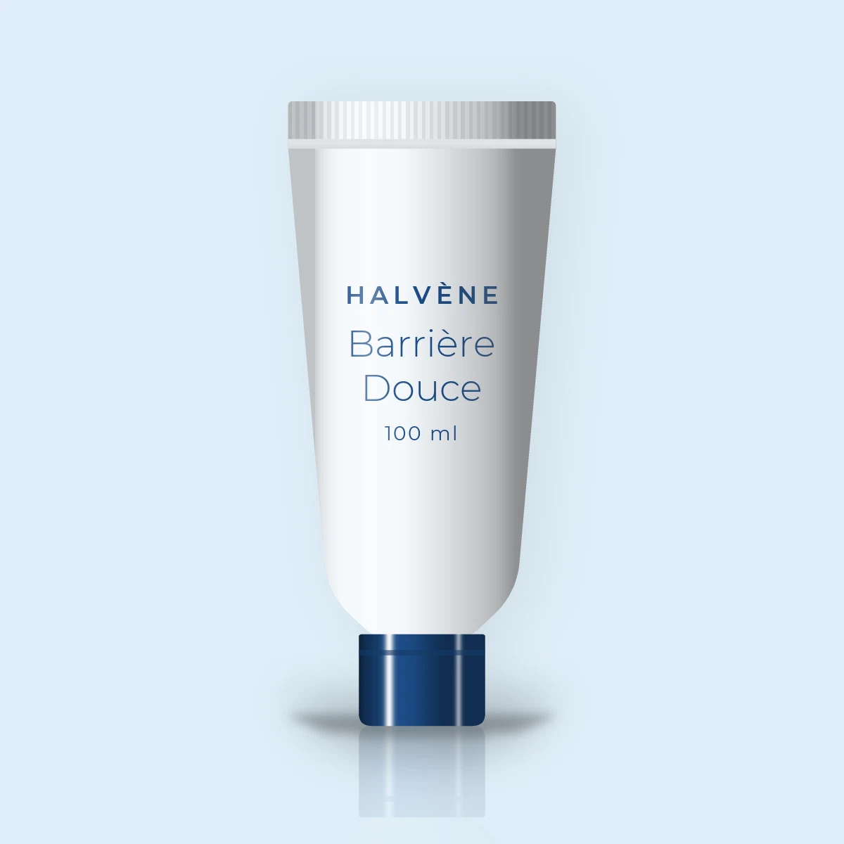 Barrière Douce masque visage sébo-régulateur – Halvène, tube 100 ml
