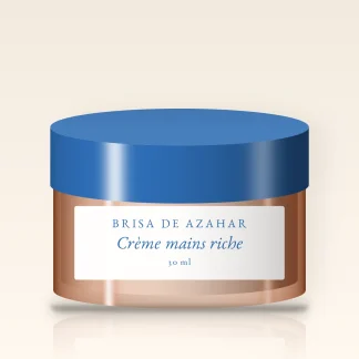 Crème mains et pieds riche à l'avoine – Brisa de Azahar, pot 30 ml
