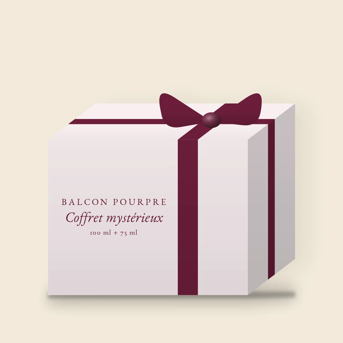 Coffret parfum mystérieux à la cardamome – Balcon Pourpre, 100 ml + 75 ml
