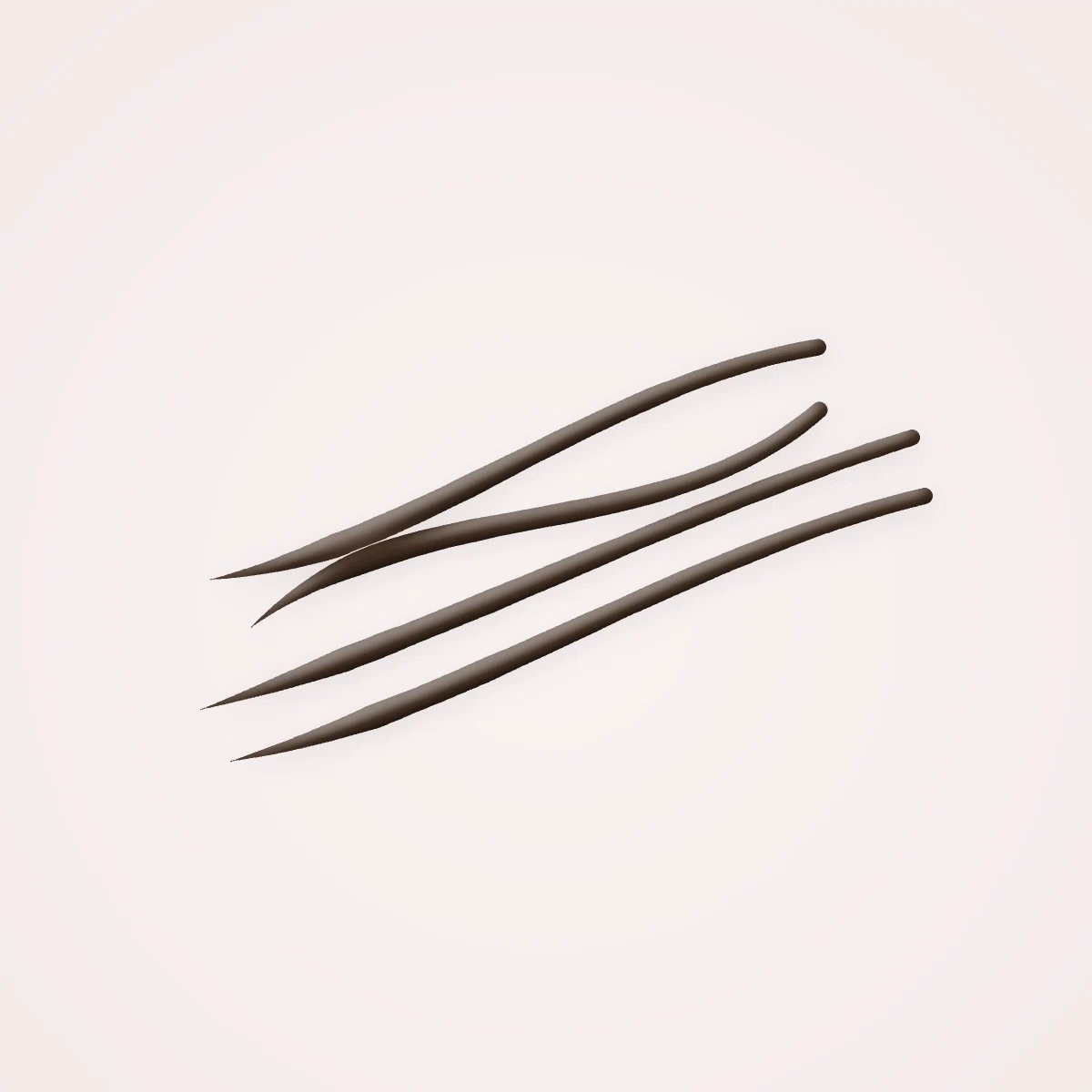Eyeliner Opale Précieuse au bleuet – Rive Opaline, aperçu de la teinte Brun