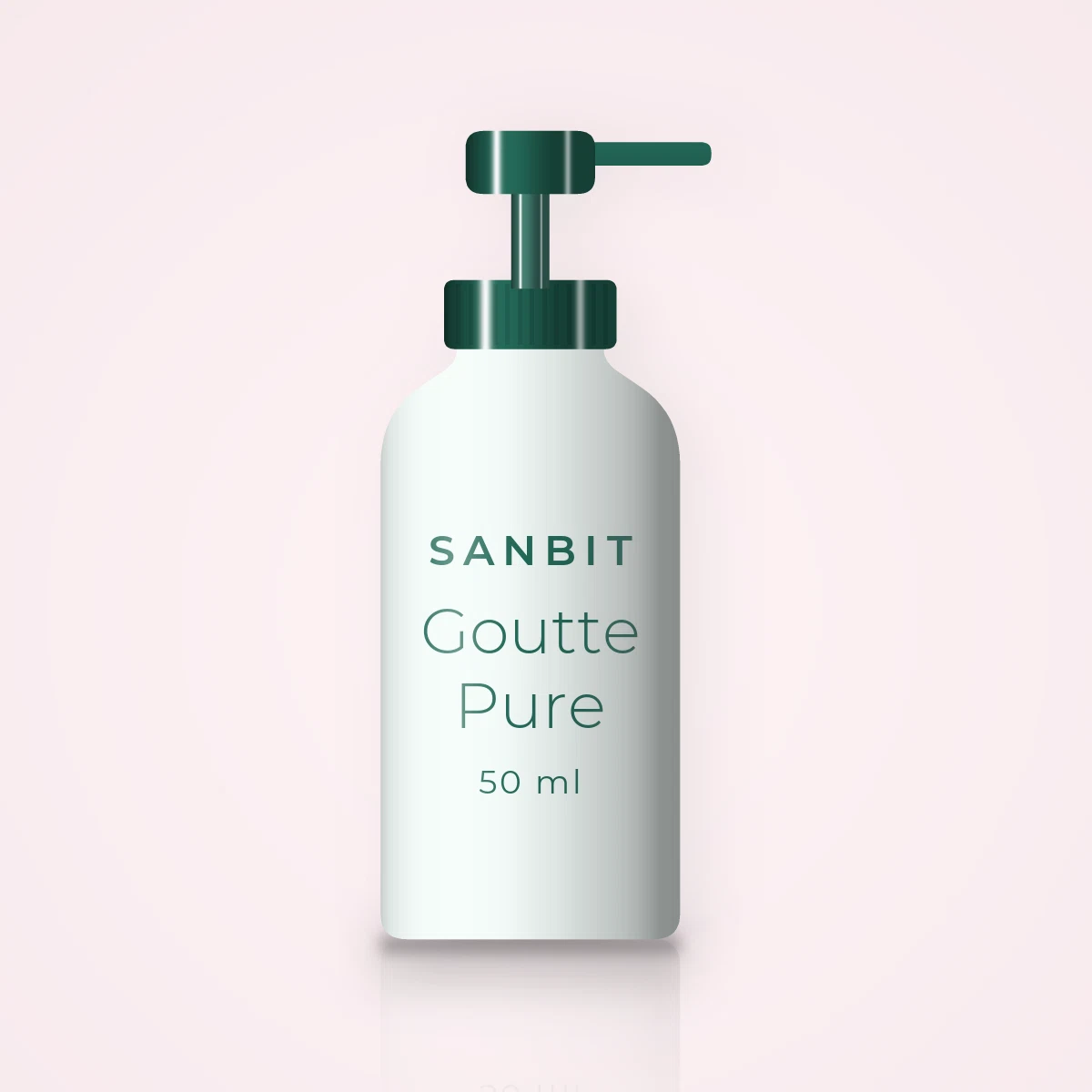 Soin anti-âge Goutte Pure à l'extrait d'immortelle – Sanbit, flacon-pompe 50 ml