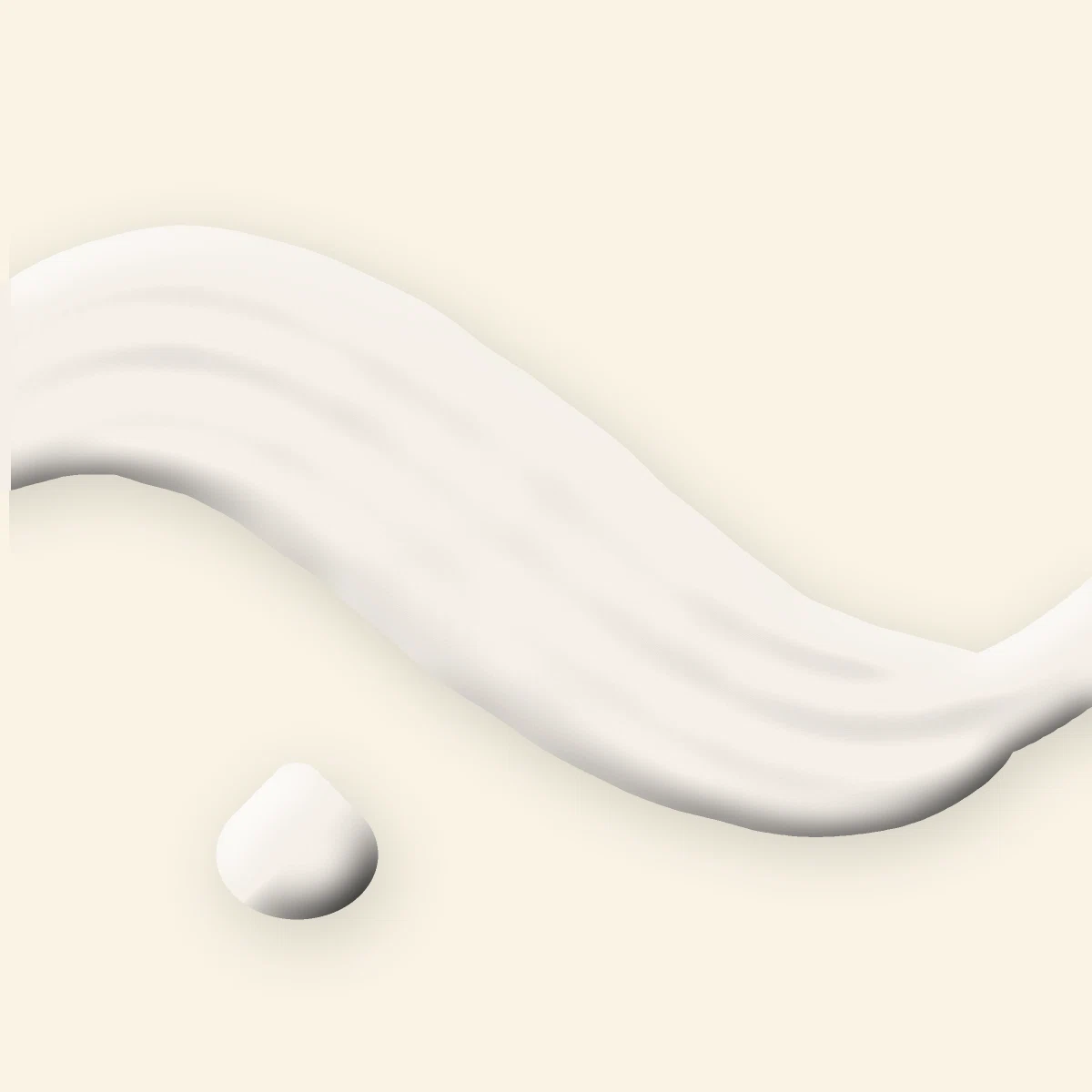 Crème hydratante fraîcheur Aube Claire – Herbier de Lune, aperçu de la texture