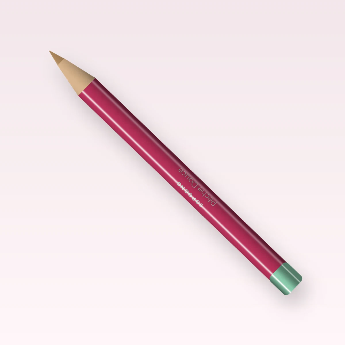 Crayon à sourcils haute tenue Pêche Douce – Sopoong, 0,25 g, teinte 02 Blond doré