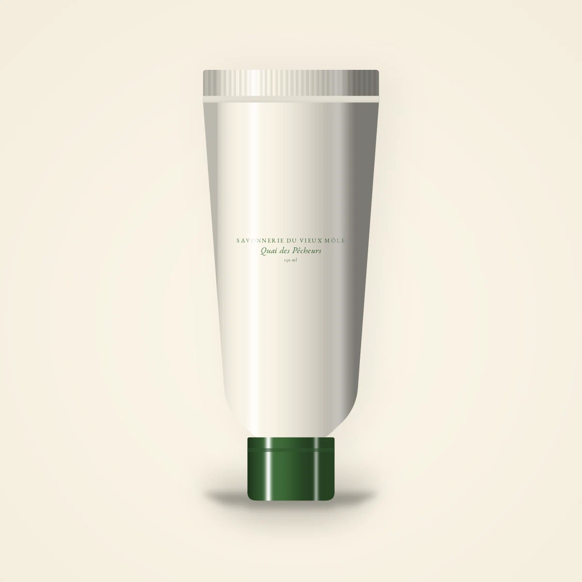 Crème à raser Quai des Pêcheurs ultra-confort – Savonnerie du Vieux Môle, tube 150 ml