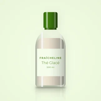 Gel douche et bain Thé Glacé vivifiant – Fraîcheline, flacon 500 ml