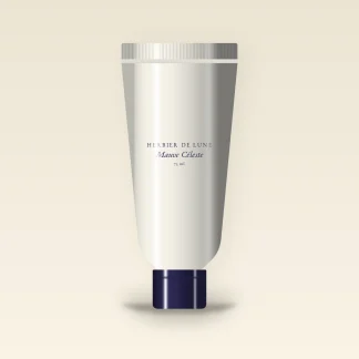 Crème coiffante perfectrice Mauve Céleste – Herbier de Lune, tube 75 ml