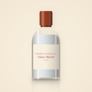 Gel douche Falaise Blanche à l'huile de noisette – Terre d'Ocrelle, flacon 100 ml