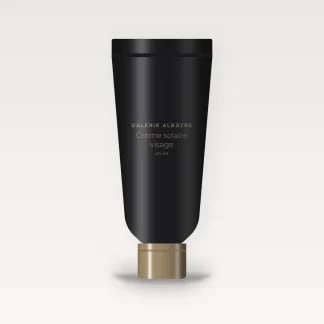 Crème solaire visage fraîcheur à l'huile de karanja SPF 50 – Galerie Albâtre, tube 40 ml