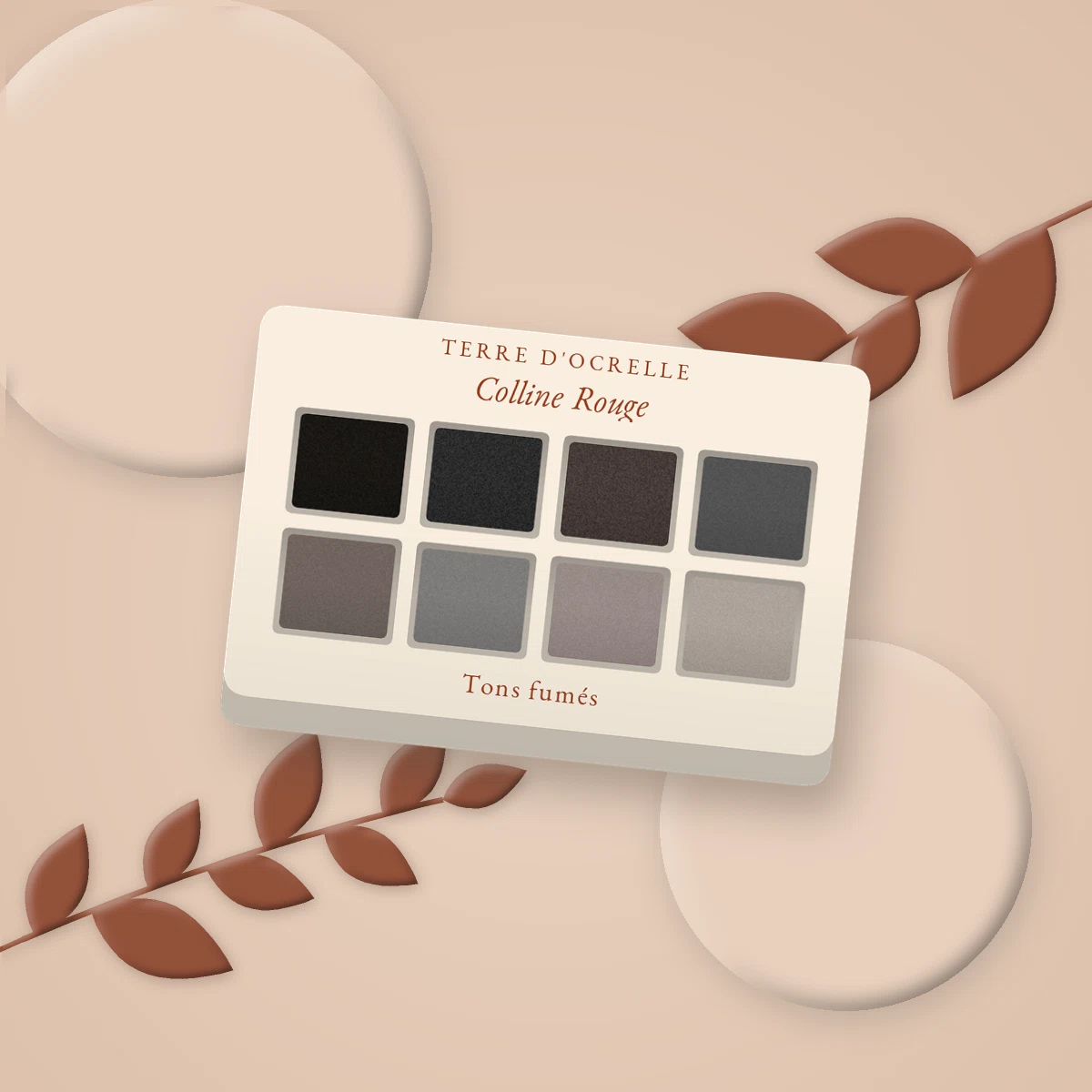 Palette yeux Colline Rouge regard intense – Terre d'Ocrelle, photo d'ambiance