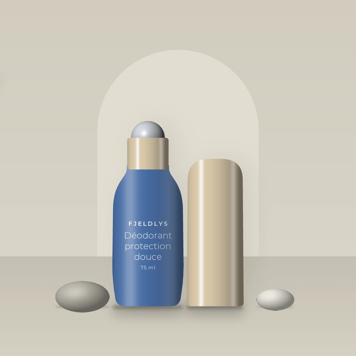 Déodorant protection douce au pamplemousse pour homme – Fjeldlys, photo d'ambiance