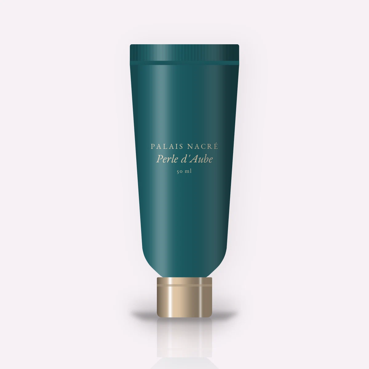 Crème hydratante Perle d'Aube à l'huile d'argan – Palais Nacré, tube 50 ml