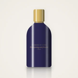 Shampooing anti-frisottis à l'extrait de romarin – Herbier de Lune, flacon 100 ml