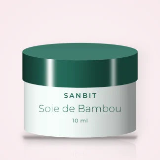 Contour des yeux rafraîchissant Soie de Bambou – Sanbit, pot 10 ml