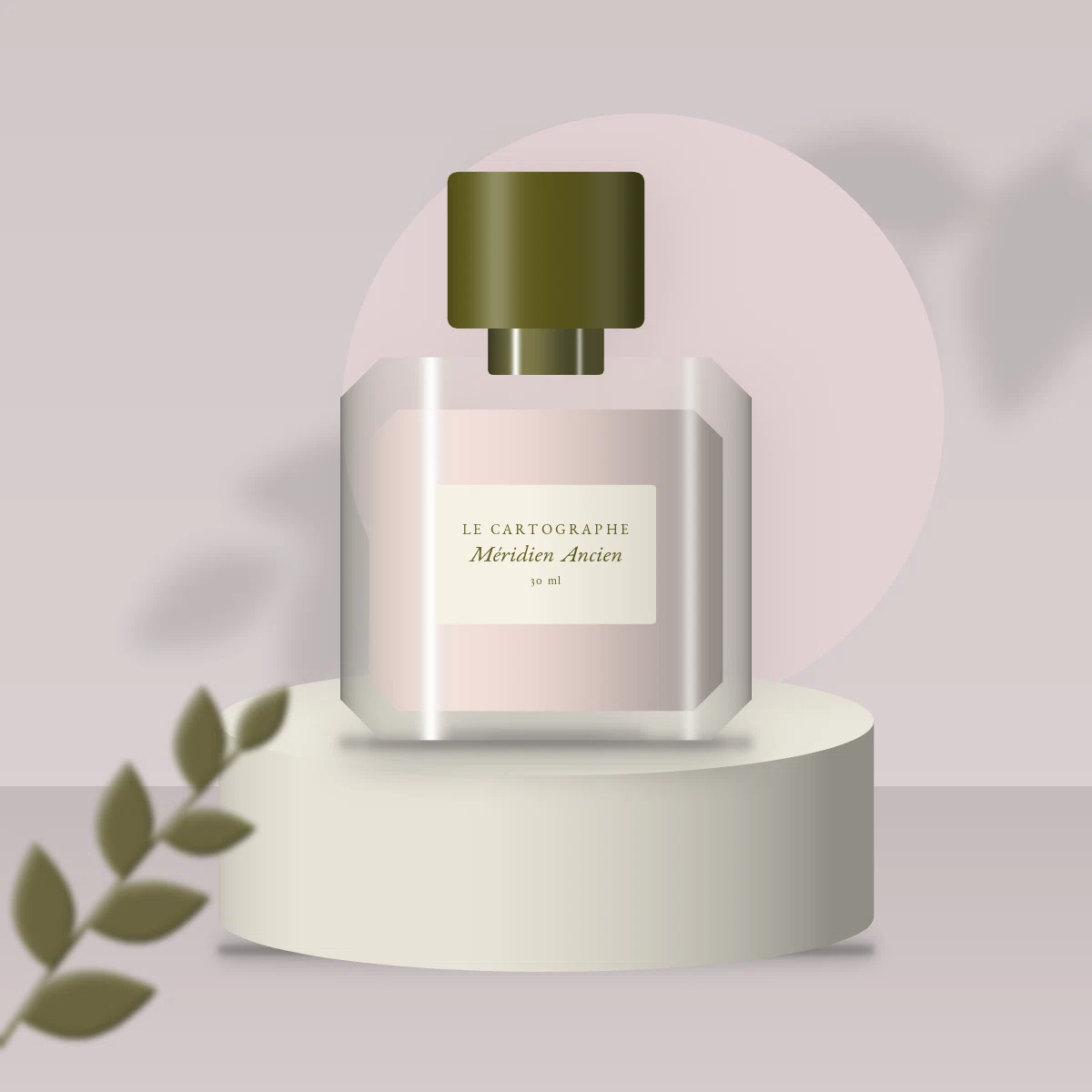 Parfum Méridien Ancien diaphane au lys blanc – Le Cartographe, photo d'ambiance