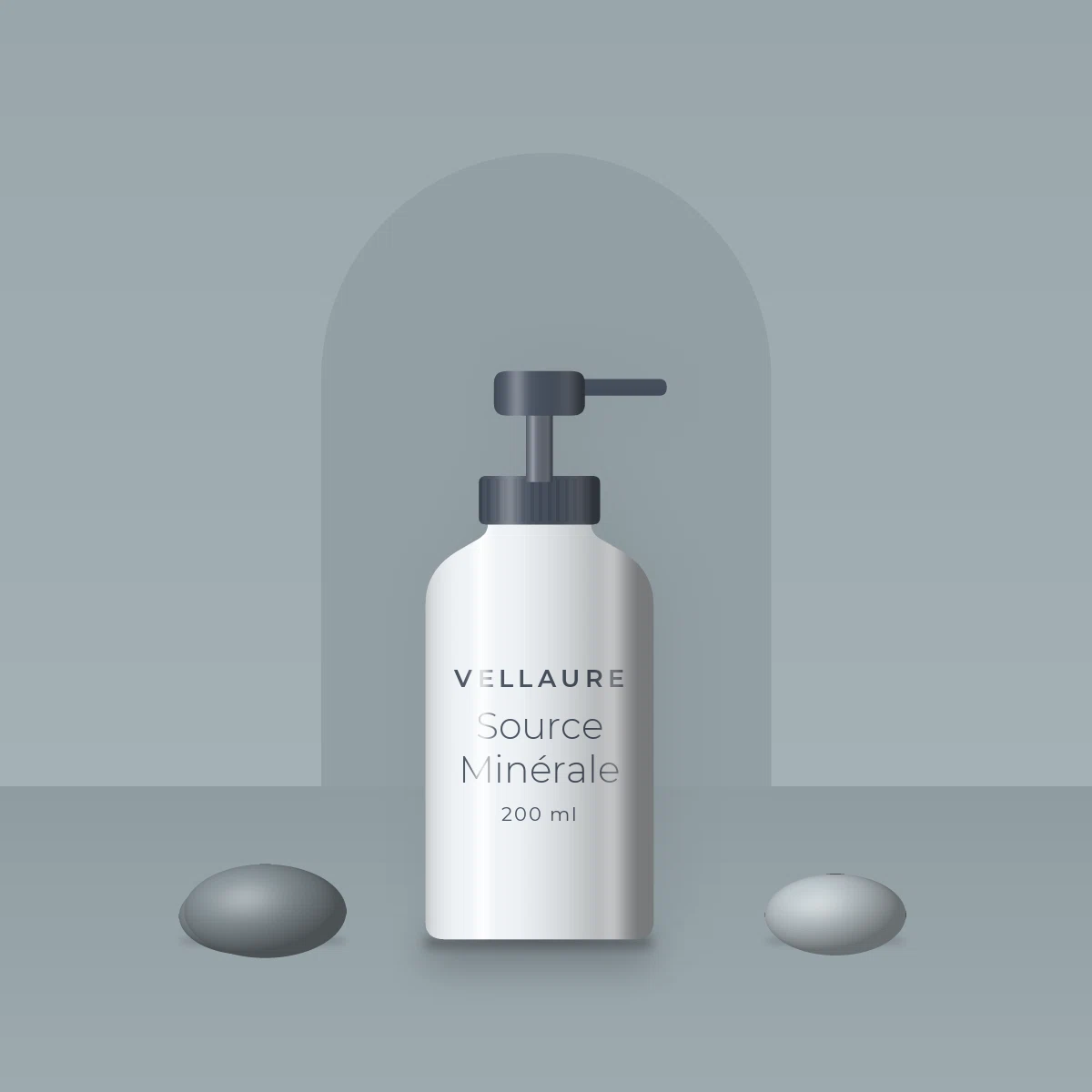 Nettoyant visage Source Minérale à l'extrait de concombre – Vellaure, photo d'ambiance