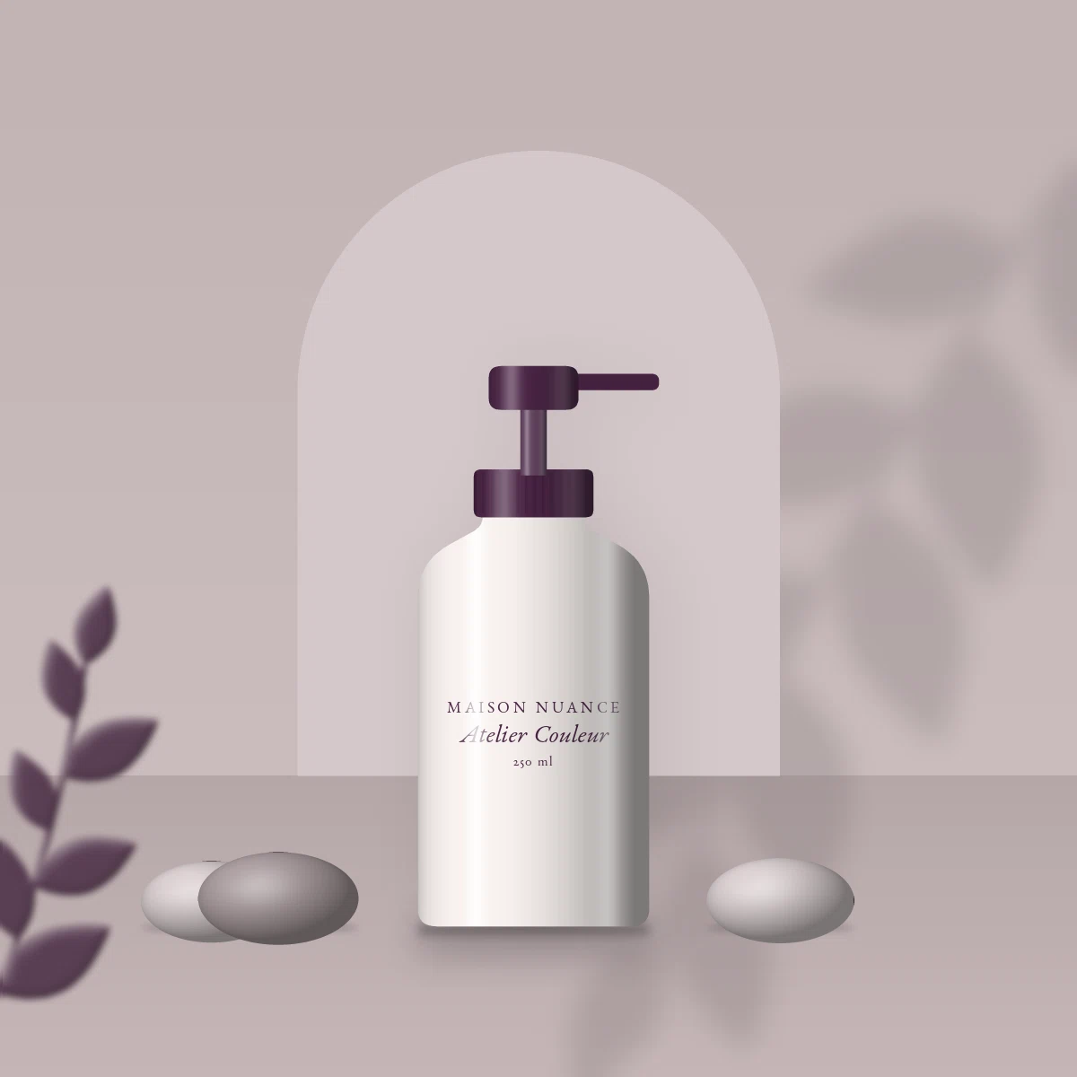 Lait corps Atelier Couleur à la provitamine B5 – Maison Nuance, photo d'ambiance