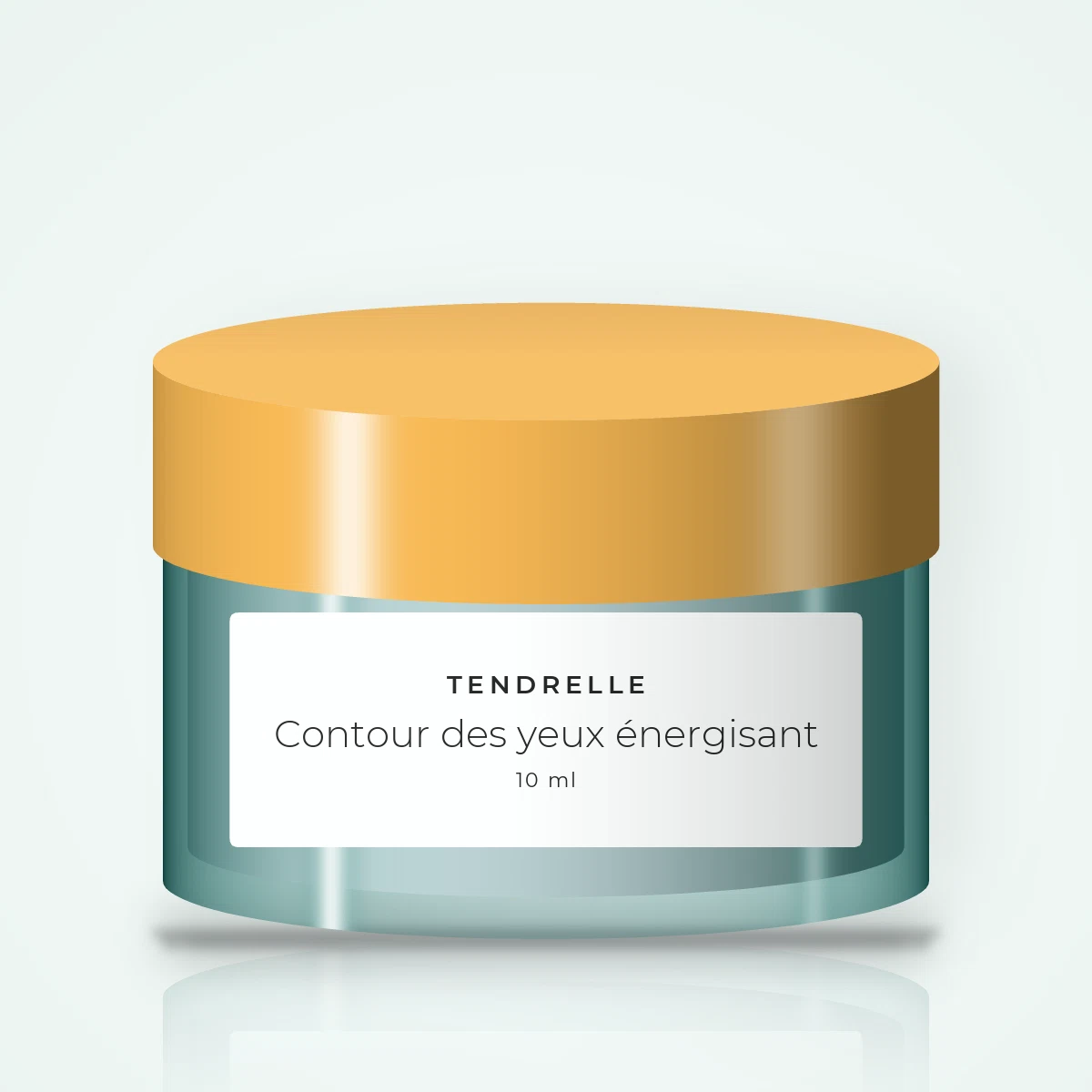 Contour des yeux énergisant à l'adénosine – Tendrelle, pot 10 ml